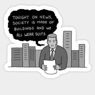 Tonight on News Sticker